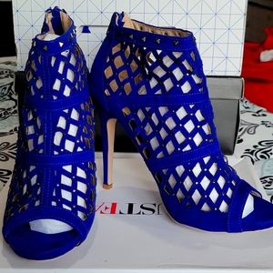 Blue Heels size US10